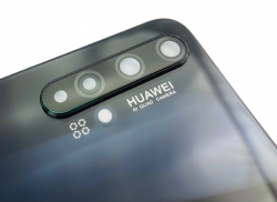 Klapka Baterii Plecki Huawei Nova 5T Czarna YAL-L21