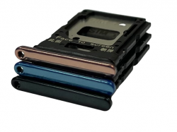 Tacka Karty SIM Szufladka Xiaomi Mi 11 Lite 4G / 5G Niebieska