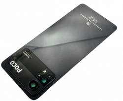 Klapka Baterii Plecki Obudowa Xiaomi Pocophone Poco X4 Pro 5G Laser Black CE 2201116PG