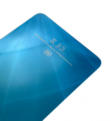 Klapka Baterii Xiaomi Poco X4 Pro 5G Laser Blue CE 2201116PG z oczkiem aparatu - kompletna