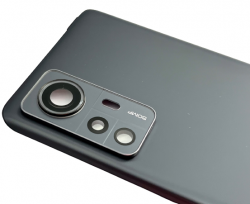 Klapka Baterii Obudowa Xiaomi 12 / 12x Grey ze Szkłem Aparatu