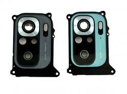 Oczko Aparatu Szkło Kamery Xiaomi Redmi Note 10s z Obudową Zielona