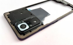 Oryginalna Ramka Oczko Aparatu Szkło Kamery Xiaomi Redmi Note 10 Pro Nebula Purple