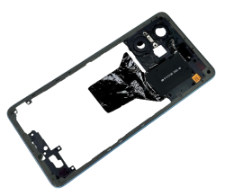 Oryginalna Ramka Oczko Aparatu Szkło Kamery Xiaomi Redmi Note 12 Pro 5G Sky Blue z NFC