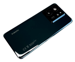 Oryginalna Klapka Baterii Xiaomi 13T Pro 23078PND5G CE Black z oczkiem aparatu - kompletna