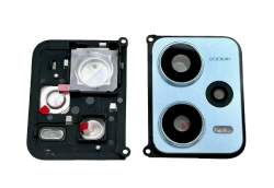 Oczko Aparatu Szkło Kamery Xiaomi Redmi Note 12 Pro + 5G z Obudową Sky Blue