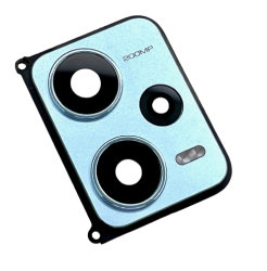 Oczko Aparatu Szkło Kamery Xiaomi Redmi Note 12 Pro + 5G z Obudową Sky Blue