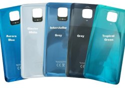 Klapka Baterii Xiaomi Redmi Note 9 Pro / 9s Interstellar Grey