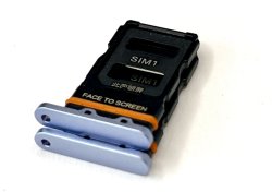 Tacka Karty SIM Szufladka Xiaomi 12 Pro Niebieska