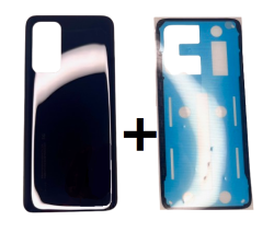 Klapka Baterii Plecki Xiaomi Mi 10T 5G / Mi 10T Pro Grafitowa + Klej / Zestaw