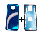 Klapka Baterii Plecki Xiaomi Redmi Note 9 Pro / 9s Niebieska + Klej / Zestaw Klapka Baterii Plecki Xiaomi Redmi Note 9 Pro / 9s Niebieska + Klej / Zestaw