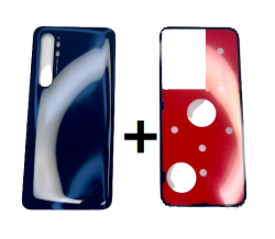 Klapka Baterii Plecki Xiaomi Mi Note 10 Lite Grafit + Klej / Zestaw