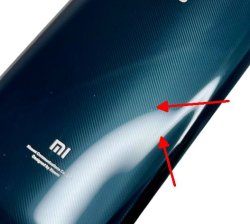 Klapka Baterii Plecki Xiaomi Mi 9T / Mi 9T Pro Czarna OUTLET/1