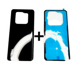 Klapka Baterii Plecki Xiaomi Redmi Note 14 Pro Plus 5G Czarna + Klej / Zestaw