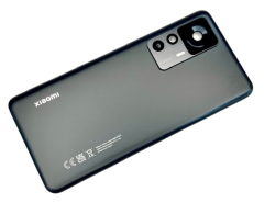 Oryginalna Klapka Baterii Plecki Obudowa Xiaomi 12T Black CE 22071212AG ze Szkłem aparatu