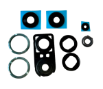 Oczko Aparatu Szkło Kamery Redmi Note 13 Pro 4g z Uchwytem Zielony