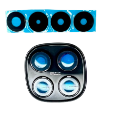 Oczko Aparatu Szkło Kamery Redmi Note 14 Pro 4G z Obudową Czarny