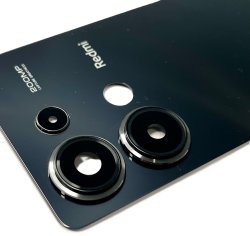 Oryginalna klapka baterii Xiaomi Redmi Note 13 Pro 4G Midnight Black 23117RA68G CE - kompletna