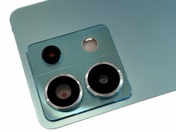 Oryginalna klapka baterii Xiaomi Redmi Note 13 Pro 5G Ocean Teal CE 2312DRA50G ze Szkłem Aparatu