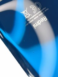 Klapka Baterii Xiaomi Redmi Note 9 Pro / 9s Niebieska OUTLET/1