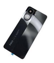 Oryginalna klapka baterii Xiaomi Poco X7 Pro 5G Black CE 2412DPC0AG Kompletna