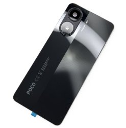 Oryginalna klapka baterii Xiaomi Poco X7 Pro 5G Black CE 2412DPC0AG Kompletna