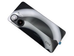 Oryginalna klapka baterii Xiaomi Poco X7 Pro 5G Black CE 2412DPC0AG Kompletna