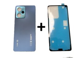 Klapka Baterii Xiaomi Redmi Note 12 Pro 5G Niebieska Kompletna + Klej / Zestaw