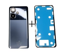 Klapka Baterii Xiaomi Redmi Note 13 Pro Plus 5G czarna - Kompletna / Zestaw