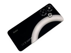 Klapka Baterii Xiaomi Redmi 13 Czarna + Klej - Kompletna