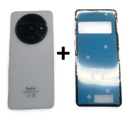 Klapka baterii Xiaomi Redmi A3 Biała 23129RN51X 2312CRNCOL, 23129RN51H+ Klej / Zestaw kompletny