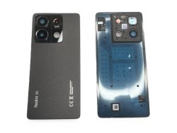 Oryginalna Klapka Baterii Xiaomi Redmi Note 13 5G Graphite Black 2312DRAABG - Kompletna