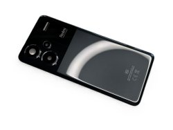 Oryginalna Klapka Baterii Xiaomi Redmi Note 13 Pro Plus + 5G Midnight Black CE 23090RA98G z oczkiem 