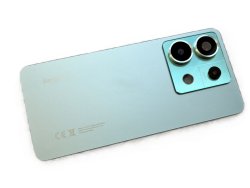 Klapka Baterii Xiaomi Redmi Note 13 Pro 5G Niebieska - Kompletna ze szkłem aparatu i taśmą montażową