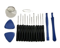 Zestaw narzędzi do naprawy telefonów, tabletów, urządzeń skanujących i innych urządzeń - 18szt.