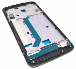 Oryginalna Ramka Wyświetlacza Korpus Moto C Plus XT1723 Złota