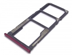 Tacka Karty SIM Szufladka Xiaomi Redmi 7 Czerwona