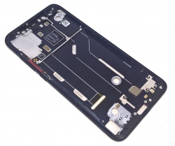 Oryginalna Ramka Wyświetlacza Korpus Xiaomi Mi 8 Czarna M1803E1A