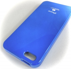 Pokrowiec Etui Nakładka Goospery iPhone 5 Niebieski