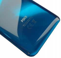 Oryginalna Klapka Baterii Obudowa Plecki Xiaomi Poco F2 Pro Neon Blue CE M2004J11G