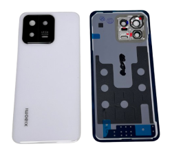 Oryginalna Klapka Baterii Plecki Obudowa Xiaomi 13 White ze szkłem aparatu