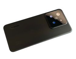 Klapka Baterii Xiaomi 14 5G Black MZB0G1BEU z oczkiem aparatu - kompletna