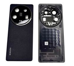 Klapka Baterii Xiaomi 14 Ultra Black 24031PN0DC z oczkiem aparatu - kompletna