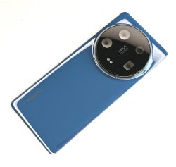 Klapka Baterii Xiaomi 14 Ultra 24031PN0DC Blue z oczkiem aparatu - kompletna