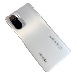 Klapka Baterii Plecki Obudowa Xiaomi Poco F3 5G Arctic White M2012K11AG CE ze Szkłem Aparatu