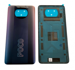 Klapka Baterii Plecki Obudowa Xiaomi Pocophone Poco X3 / X3 Pro Phantom Black CE