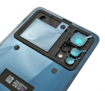 Klapka Baterii Xiaomi Poco X4 Pro 5G Laser Blue CE 2201116PG z oczkiem aparatu - kompletna