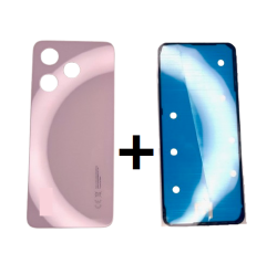 Klapka Baterii Plecki Redmi 13 Różowa + Klej / Zestaw