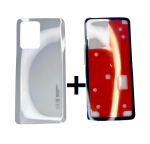 Klapka Baterii Plecki Xiaomi 11T / 11T Pro 5G Biała 2107113SG + Klej / Zestaw