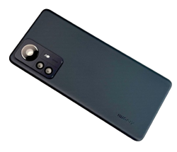Klapka Baterii Xiaomi 12 Pro / Mi 12 Pro Grey z oczkiem aparatu - kompletna